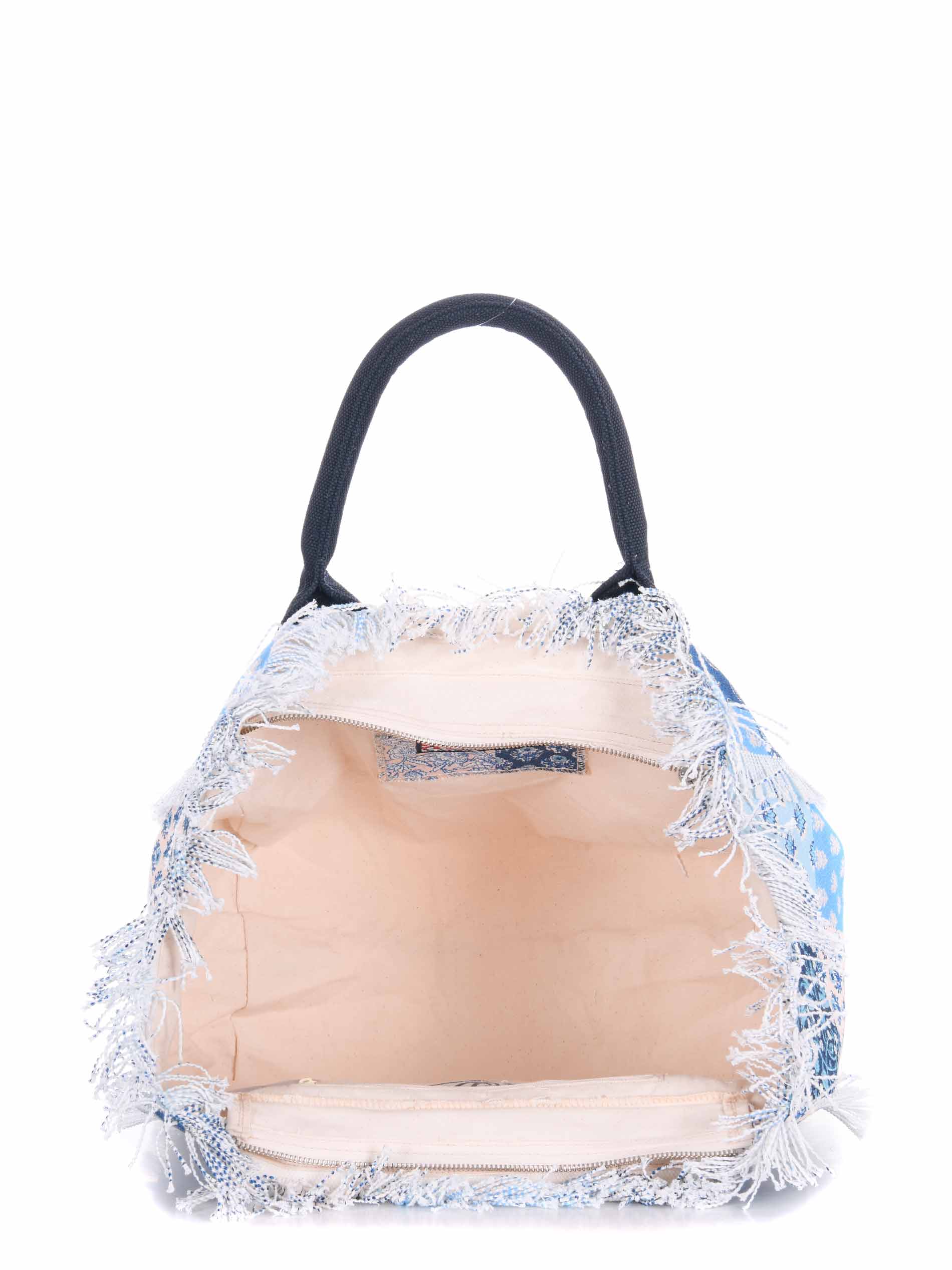 ハンドバッグ MC2 Saint Barth VANI001_00019H Handbags Hand bag Women's cotton vanity bag vani001 Black | Caposerio.com